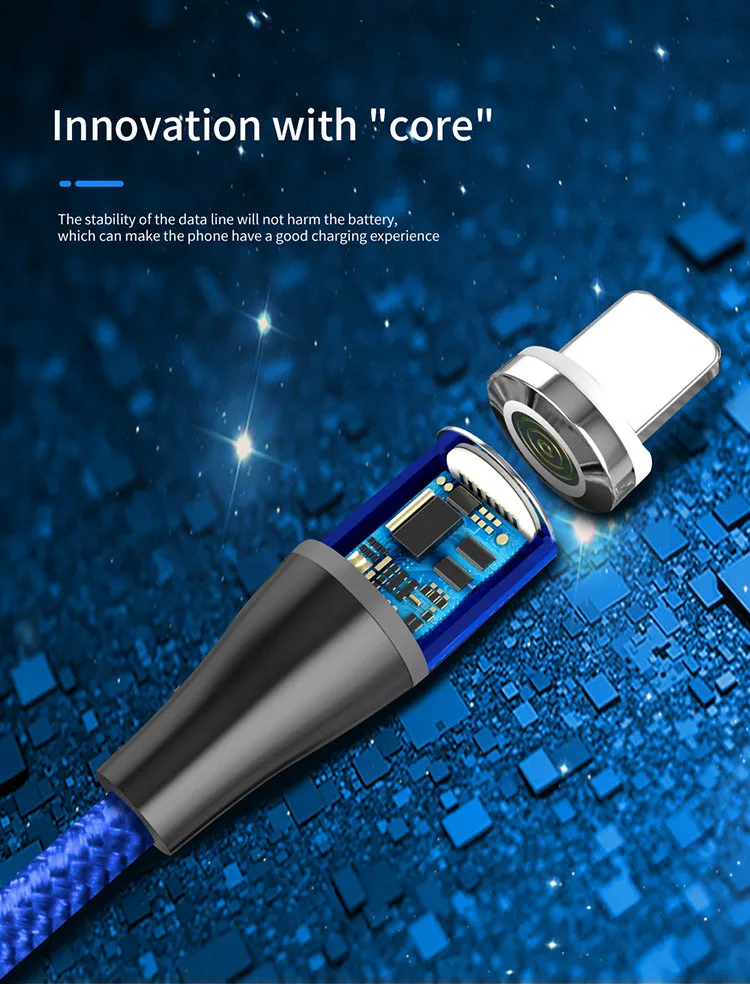 AIREACH Магнитный Micro USB кабель для iPhone samsung Android мобильный телефон Быстрая зарядка usb type C кабель магнит зарядное устройство провод шнур