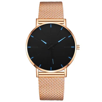 

2020 Promotion Manufacturers Selling New Fashion Watches Men Mesh Belt Ultra-thin Quartz Wholesale Watch