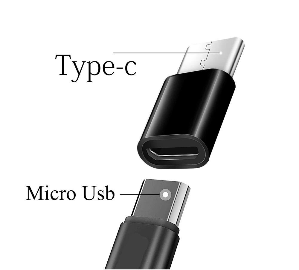 Адаптер mi cro USB для type C для Xiaomi mi 8 Red mi Note 7 huawei P20 Lite Oneplus 6 samsung S8 Plus S9 Note 9 USB C адаптеры