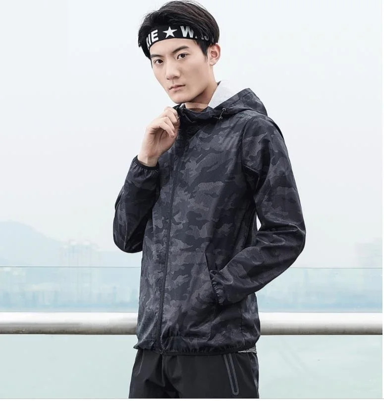  Xiaomi New ULEEMARK men trend Camouflage Quick drying jacket Reflective printing YKK zipper Casual 