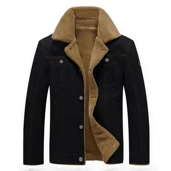 

Mens Jackets Autumn Winter Casual Coats Solid Color Mens Jackets Stand Collar Suede Lamb Sportswear Bomber Jackets Jackets