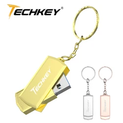 Clé USB 3.0 étanche en métal, support à mémoire de 32GB 64GB, lecteur Flash 3.0, lecteur Flash, cadeau 