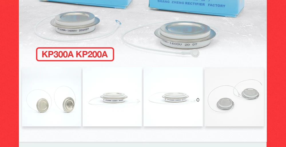 Modell KP300A KP200A 1600 V Flacher Silizium-Keramikrohr-Gleichrichter-Thyristor – Detail 4