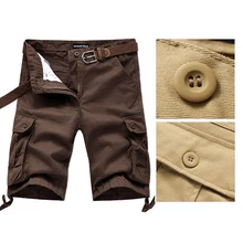 Для мужчин; модные, популярные высокие Качественный хлопок тактические шорты Для Мужчин's Рубашки домашние 1 шт. несколькими карманами бойфренды муж свободные шорты