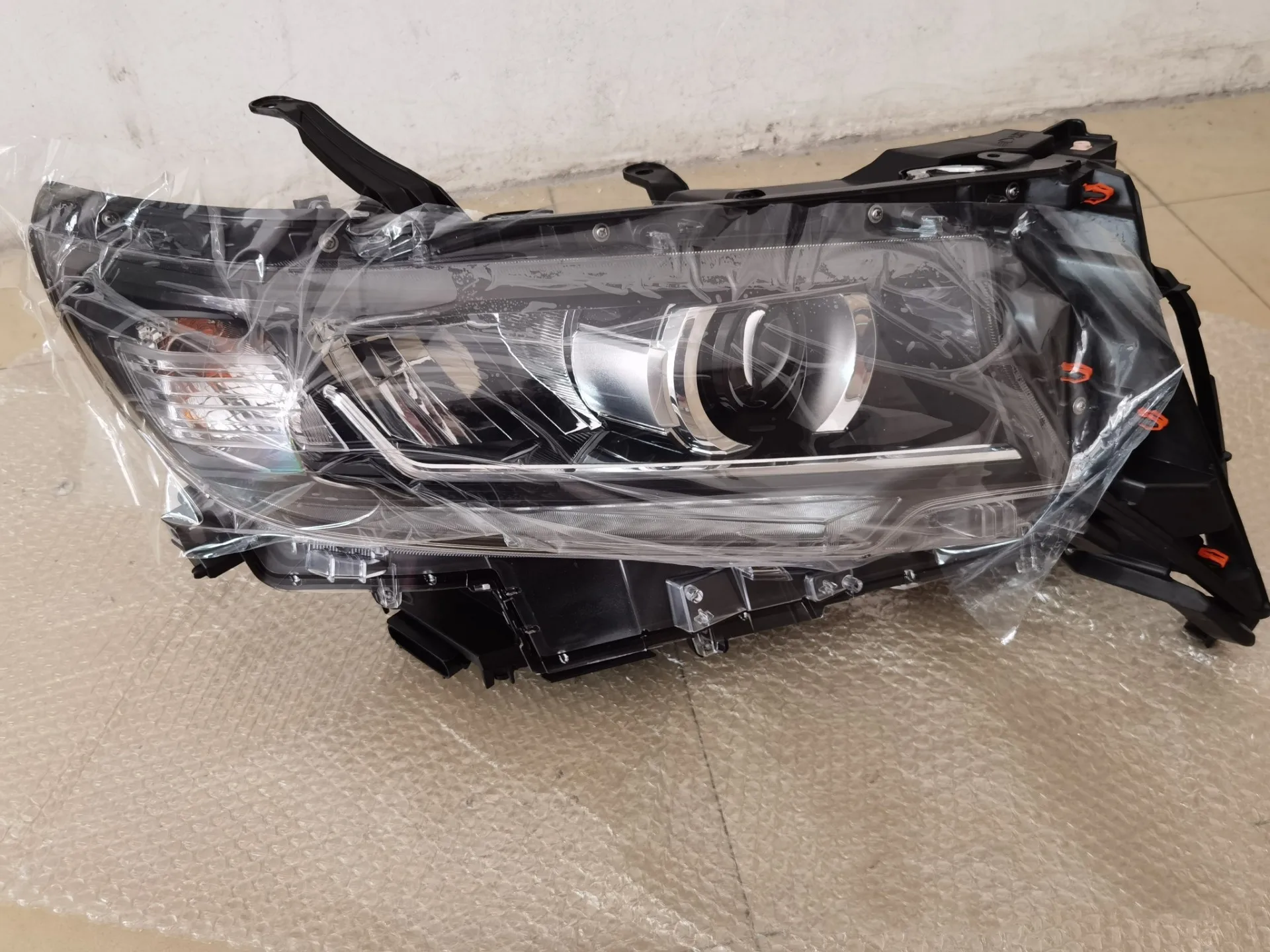 Автомобильные светодиодные фары для Toyota Land Cruiser Prado DRL дневные ходовые огни