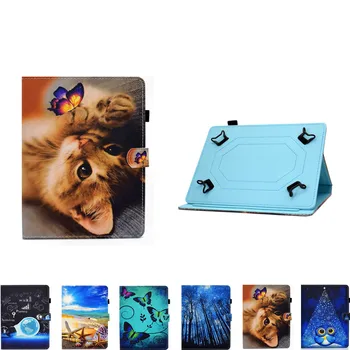 

8 inch Universal Stand Case For Huawei MediaPad T1 T2 T3 T5 M1 M2 M3 M5 Lite M6 8.4 MatePad T8 8.0 inch Tablet Cute PU Cover