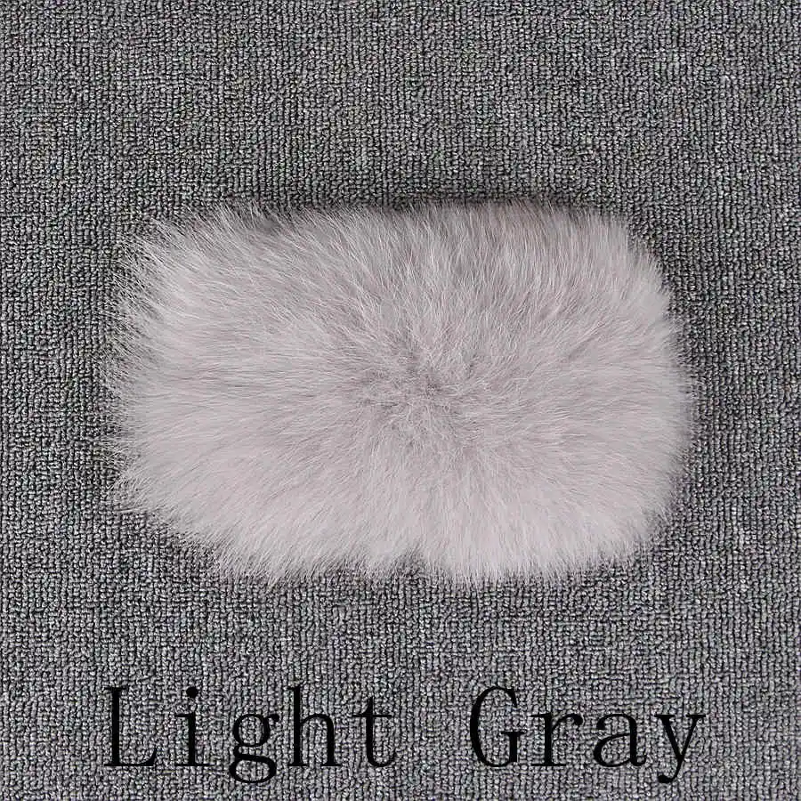 light gray Короткая шуба из натурального Лисьего меха QC8094 натуральный Лисий Мех Длинный жилет настоящий жилет из лисьего меха с капюшоном зима высокого качества Женская лиса - Цвет: light gray