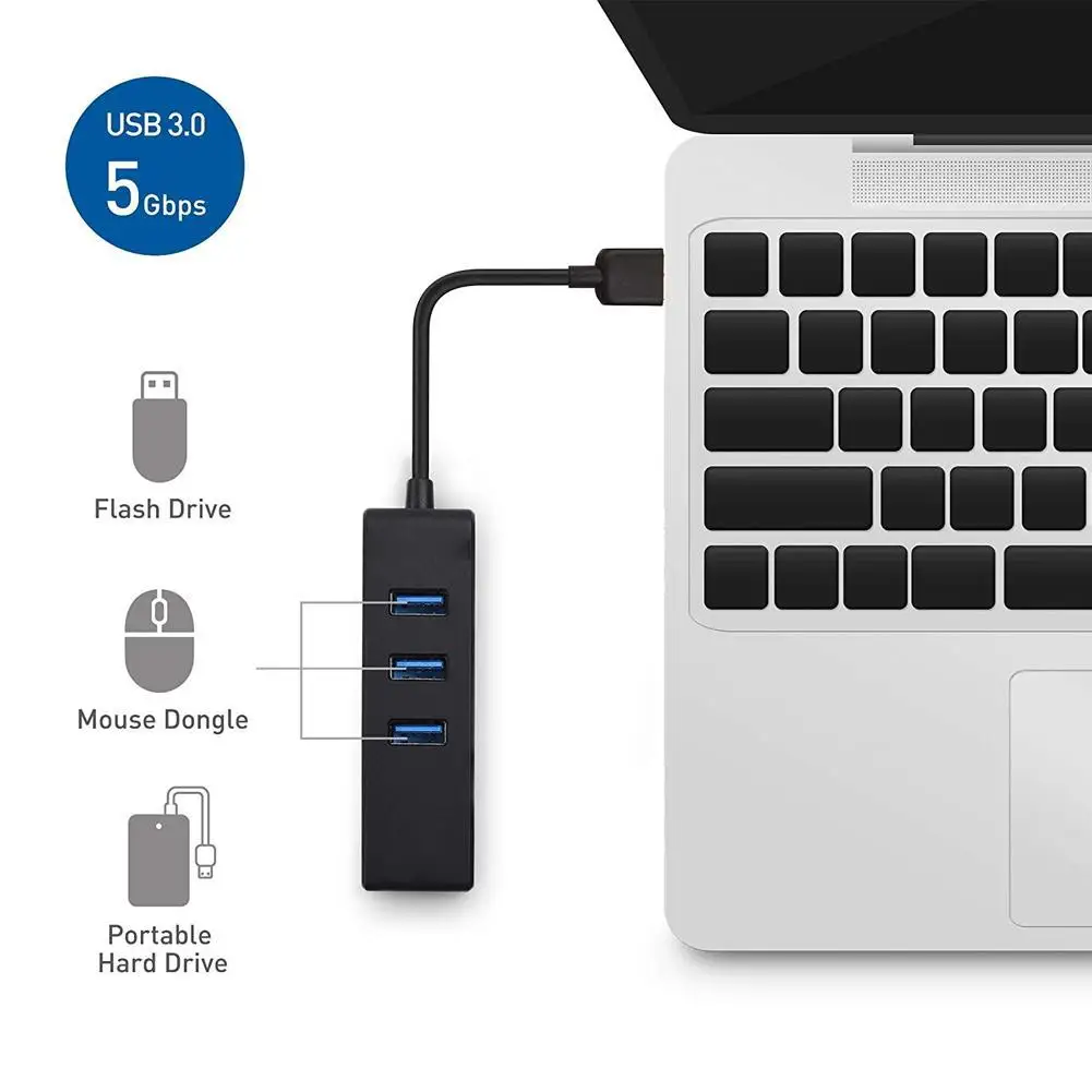 USB гигабитный Ethernet адаптер 3 порта USB 3,0 концентратор USB к Rj45 Lan сетевая карта для Macbook рабочего стола+ Кабель зарядного устройства микро-usb