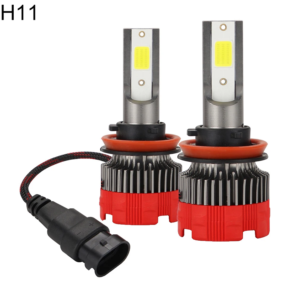 1 пара H1/H4/H11/9005/9006 авто яркий светодиодный головной светильник тумана Светильник лампы би линзы фар для авто для машины автомобильные аксессуары