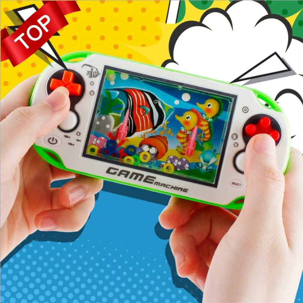 

Cultivate Kid Thinking Ability Toys Water Ring Toss Child Handheld Game Machine Parent-Child Interactive Retro Game Toys
