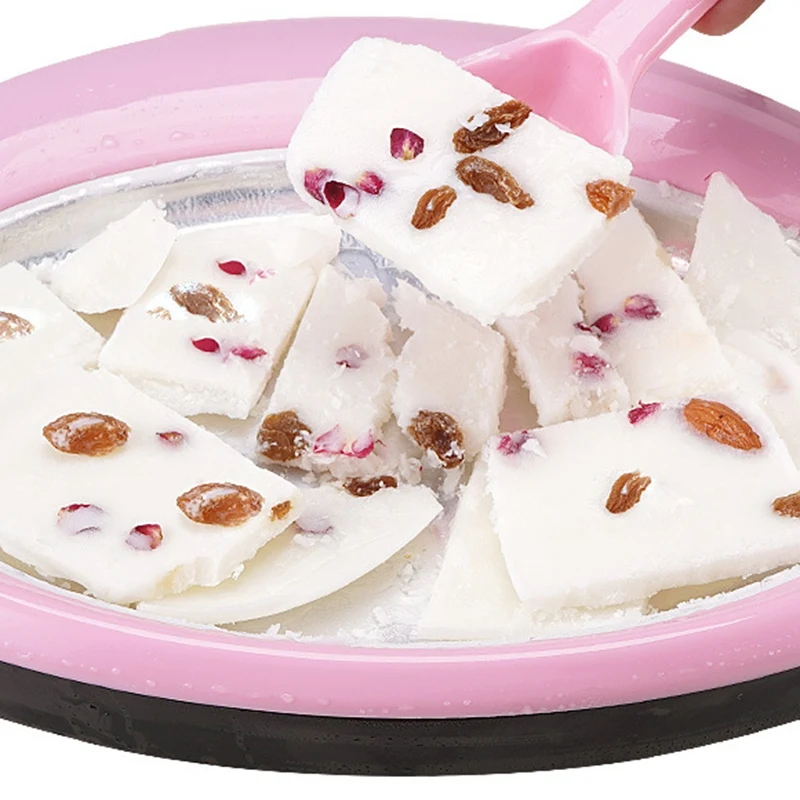 Жареные кубики льда Diy мороженого для детей бытовой жареный йогурт машина Мини