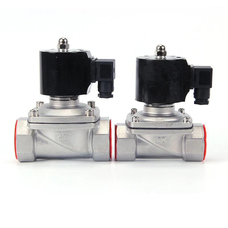 

2"NPT Solenoid Water Valve 12v 2Way Normally Closed Stainless Steel Valve