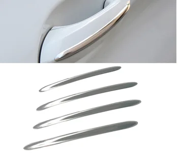 

For BMW 5 Series F10 F11 2010-2015 Door Handle Metal Chrome Trim Cover Sticker Ribbon Metal Decoration Strip Car Styling