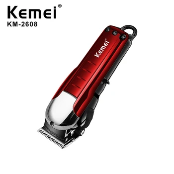 

Kemei Rechargeable Cordless Hair Trimmer Powerful Hair Clipper Haircut Machine Electric Cutter Hair Cutting Beard Razor Barber