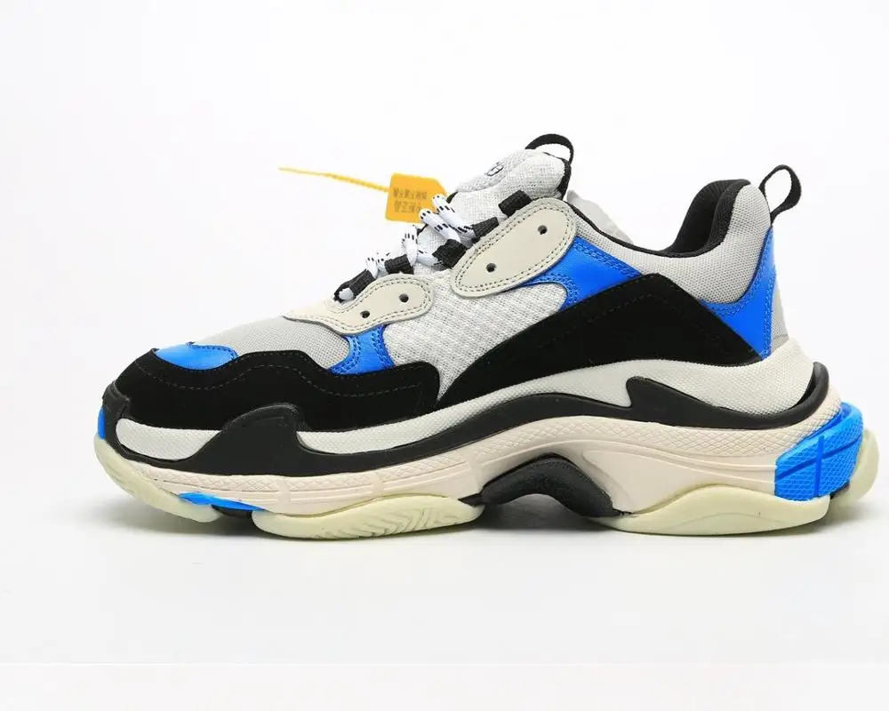 

AQLOAC S4 5 4 Boots Woman Chunky Shoes Sneakers Footwear Sneaker Tess MAILLE WHITE ORANGE Jogging Triple S Shoes max size13 us14