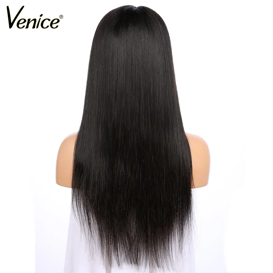 Венеция 4,5 дюймов шелк топ кружева передние человеческие волосы парики с детскими волосами 150% плотность шелк основа Кружева передние парики бразильские волосы remy