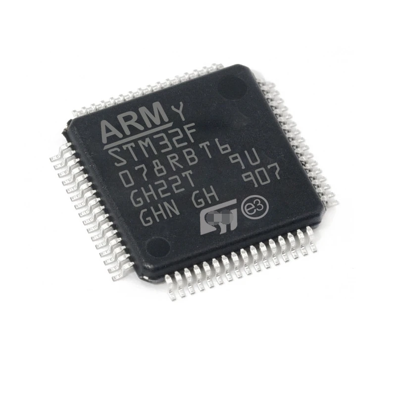 

4PCS STM32F078RBT6 LQFP64 IC MCU