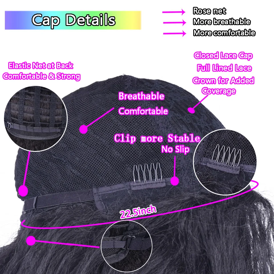 金福源卷发头套底图细节描述