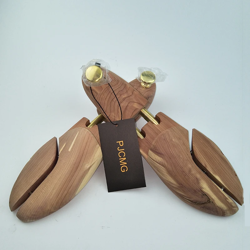 Twin Tube Red Cedar Wood Adjustable shoe tree Men's Shoe Tree