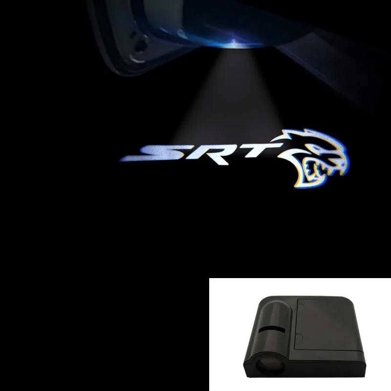 

Wireless Led Car Door Welcome Laser Projector Logo Ghost Shadow Lights For Dodge SRT Viper Ram Challenger Caliber Journey Nitro