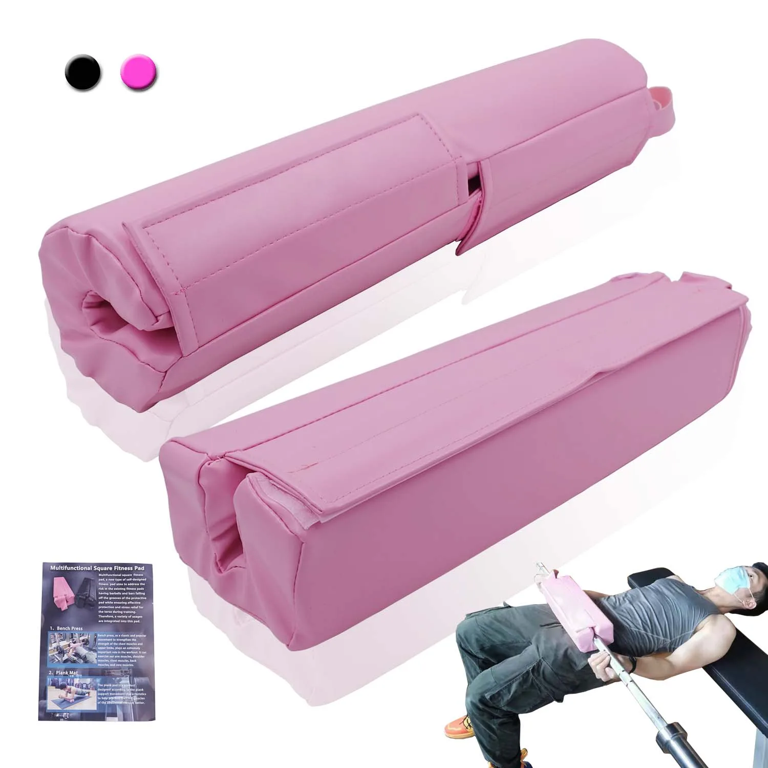 Большое оборудование В стиле хип-упорный приседаний со штангой пены коврик из