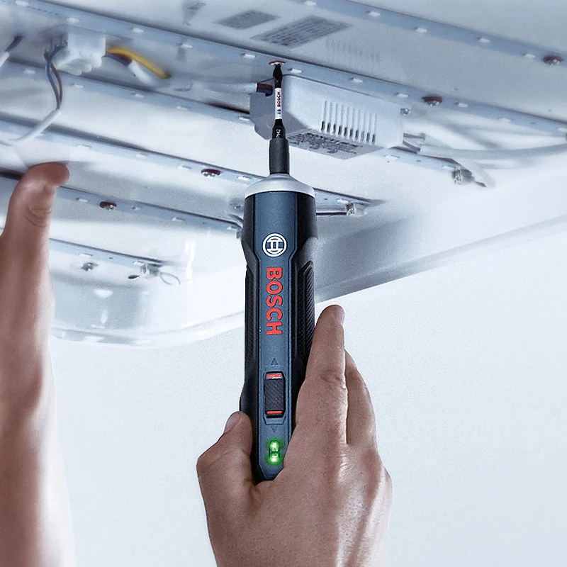 Электрическая мини-отвертка BOSCH GO 3,6 В, литий-ионная аккумуляторная батарея, Аккумуляторная дрель с набором сверл