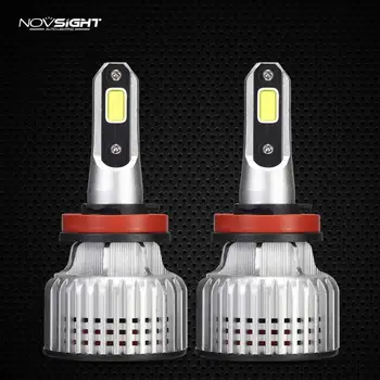 

1pair 9005 9006 9007 H1 H3 H4 H7 H11 H13 LED Headlight Bulb Conversion Kit 72W 10000LM 6500K White High Beam Low Beam Fog Light