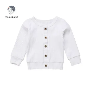 

2020 New Autumn Winter Infant Clothes Baby Girl Boy Knitted Sweater Cardigan Newborn Kids Long Sleeve Button Tops