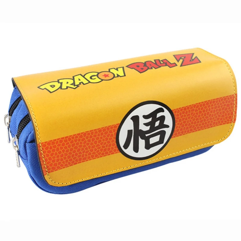 Новое поступление Аниме DRAGON BALL школьный пенал Сон Гоку канцелярская сумка модная большая емкость Макияж сумка пенал для карандашей