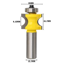 Best Price free shipping 1Pc Bullnose Router Bit Set C3 Carbide Tipped 1/2" Shank Woodworking cutter Best Price free shipping 1Pc Bullnose Router Bit Set C3 Carbide Tipped 1/2" Shank Woodworking cutter