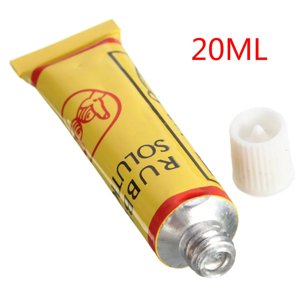 2pcs/Lot 20 ML  Bike Tire Patch Bicycle Tire Repair Road Mountain Bike Tyre Inner Tube Puncture Repair Rubber Cement Cold Glue 10ml 10g automobile motorcycle bicycle tire tyre repairing glue inner tube puncture repair cement rubber cold patch solution sm