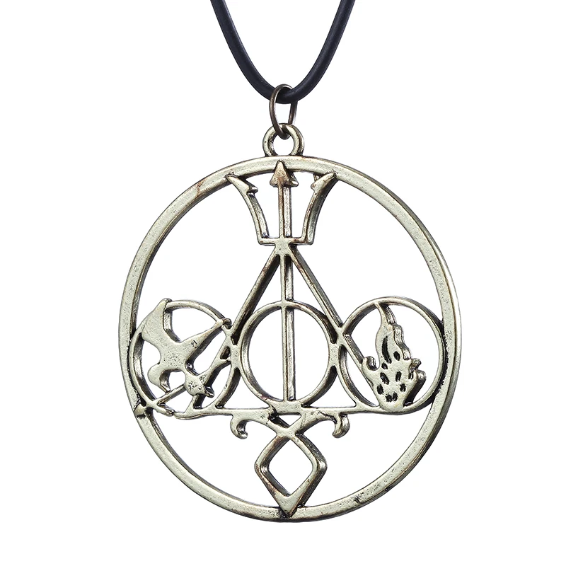 Модный фильм, ожерелье Mix The Mortal instrument Hunger Games Divergent Percy Jackson hp для коллекции