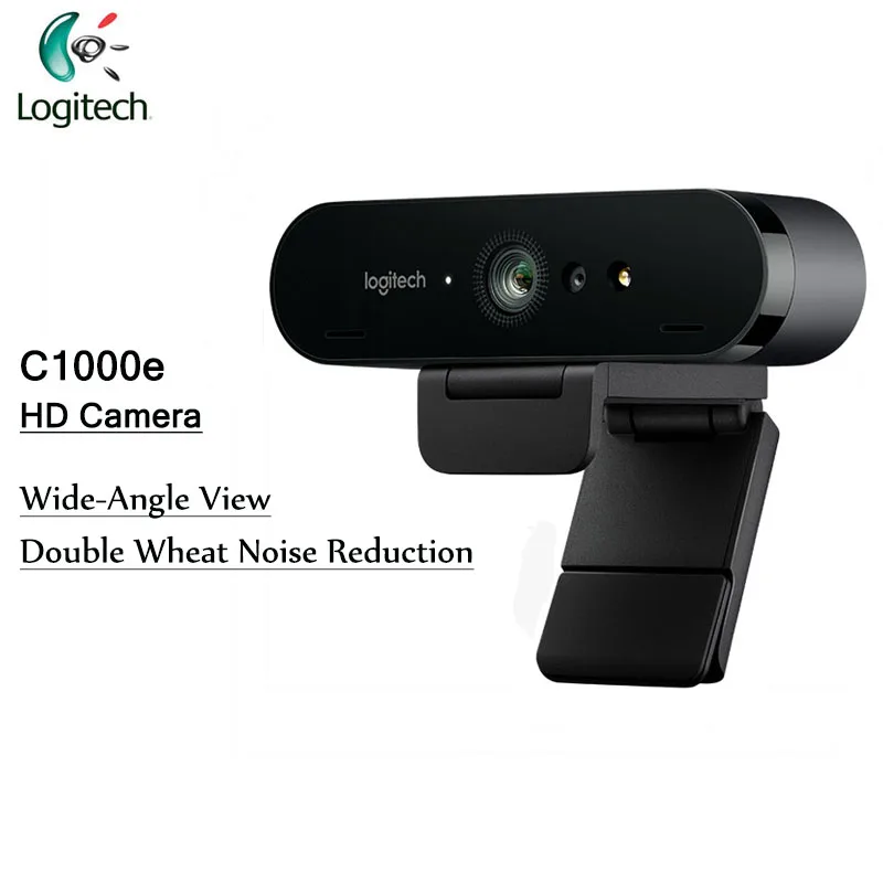 Logitech C1000E 4K PRO веб-камеры 5X цифровой зум Ультра HD Камера также для потоковой передачи Запись трансляции видео конференц-связи 1080P