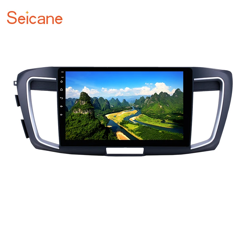 

Seicane 10.1"HD Android8.1 Car GPS 2Din Navi AutoRadio Stereo for Honda Accord 2013 9 2.0L Low version Unit support Carplay TPMS