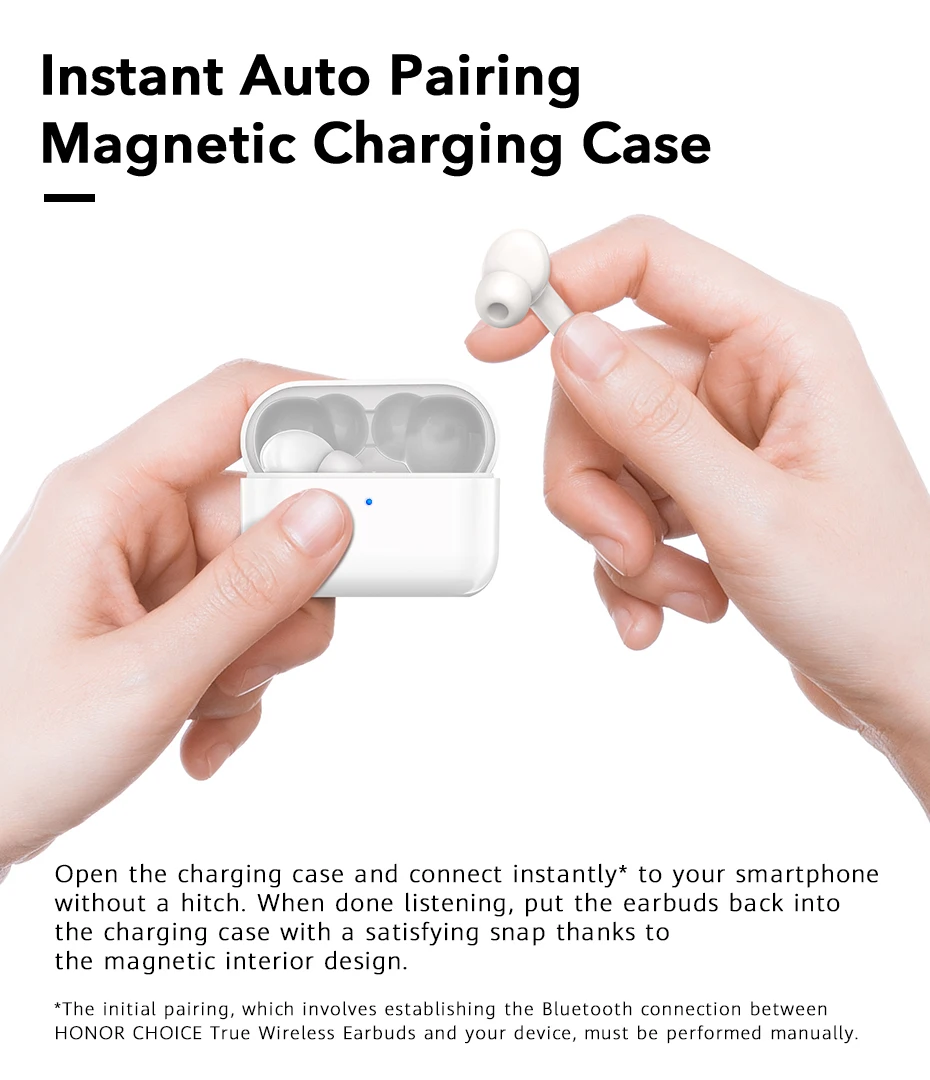 Huawei Honor Earbuds X1 TWS Wireless Bluetooth 5.0 Earphones Sports Earbuds Noise Cancellation Dual Microphone Calls SBC & AAC