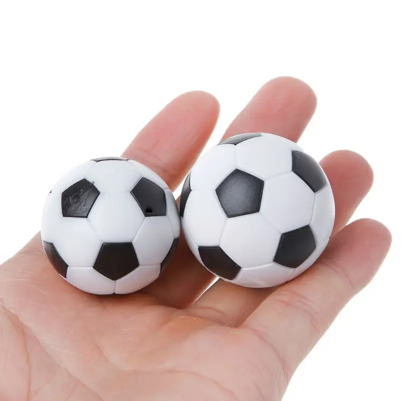 2pcs Resin Foosball Table Soccer Ball Indoor Games Fussball Football 32mm 36mm soccer ball table football game tabletop soccer game