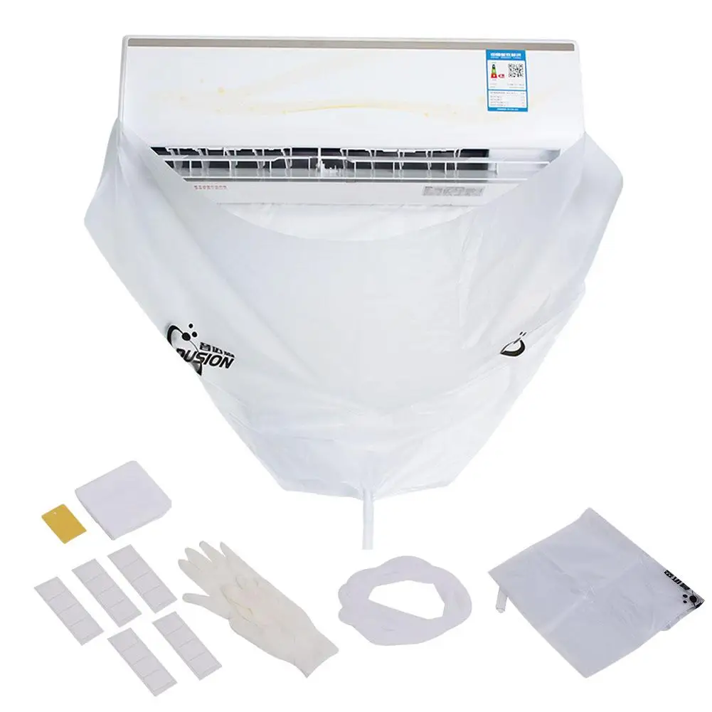

PVC Totally Enclosed Type Air Conditioner Cleaning Washing Tool Ceiling Wall Mounted Air Conditioning Cleaner Washing Tool Cover