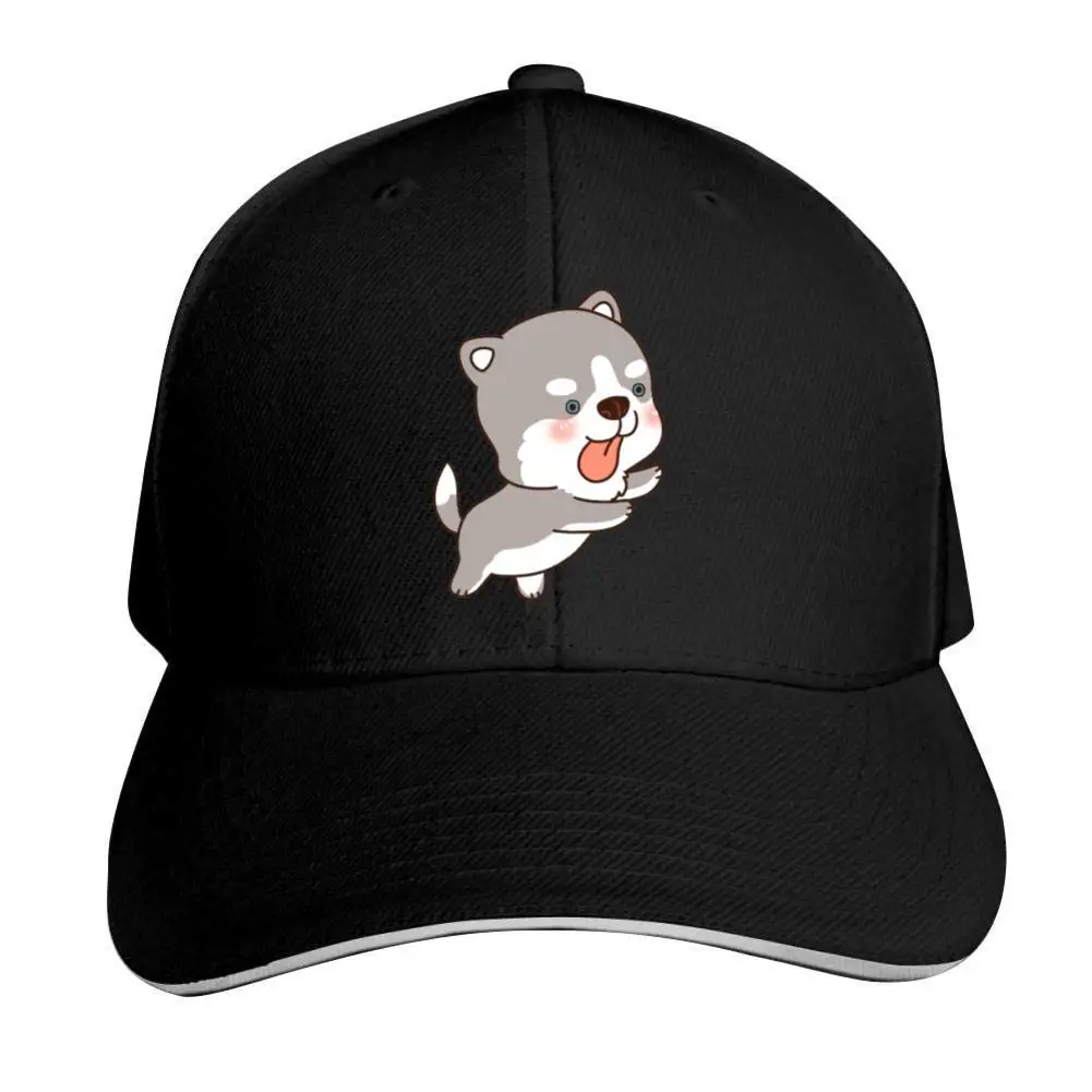 Милая Huskie унисекс бейсболка s Natty остроконечная Регулируемая Кепка