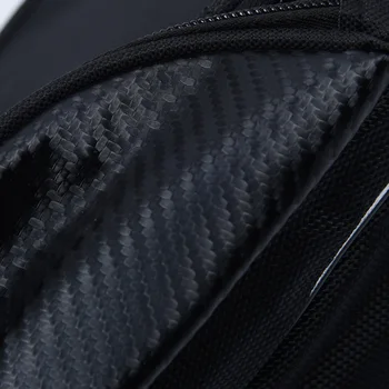 

Oil Black Oxford Fabric & Nylon Material Waterproof Magnetic Bag Motorcycle Motorbike 4 Pocket Outdoor Universal