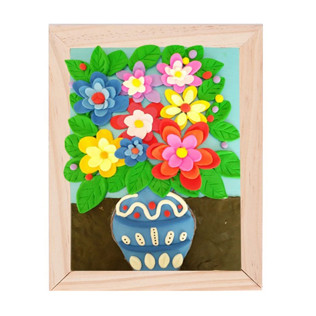 Natural Wooden Photo/Picture Frame for Art, Crafts, Display Home Decoration-Eco-Friendly Durable