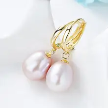 YGU12 925 Серебряный пресноводный браслет для девочек, Круглый Кристальный браслет, подарок для девочек на день рождения