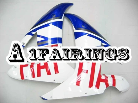 Обтекатели для Yamaha R1 2002 2003 02 03 YZF1000 Sportbike ABS литьевой пластмассовый кузов фитинги Белый Синий Carenes Новые