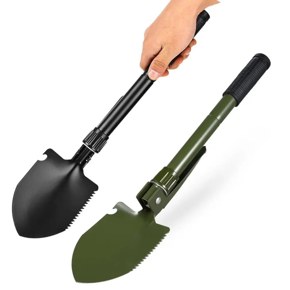 Садовые инструменты, мини-военная Портативная Складная лопата, лопата для выживания, экстренный садовый совок для кемпинга на открытом воздухе