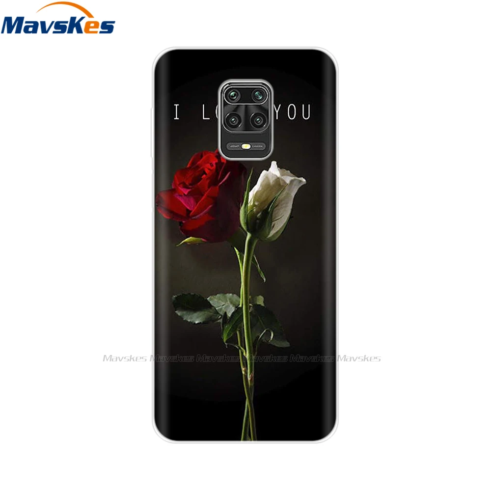 Phone Cases For Xiaomi Redmi Note 9S Case Soft TPU Silicone Protective Shell Back Cover For Redmi Note 9S 9 Pro Max Case Bumper xiaomi leather case case Cases For Xiaomi