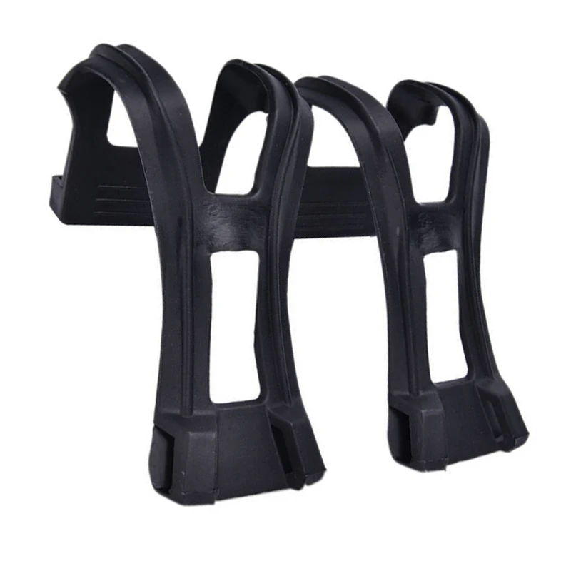 Anti Slip Dual Purpose Toe Clip Bicycle Bike Pedals Flat with Toeclips and Straps Pedal Equipment for bike