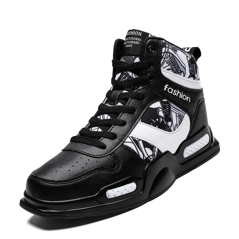 Men's Retro Basketball Shoes High Top Sports Sneakers Boots Outdoor Winter New 