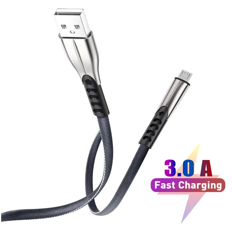 Micro USB Cable Fast Charging Phone Wire For Samsung J2 J3 J5 J7 Redmi 4X 5 5A 7 7A Honor 6 6C 6X Cord Mobile | Мобильные телефоны