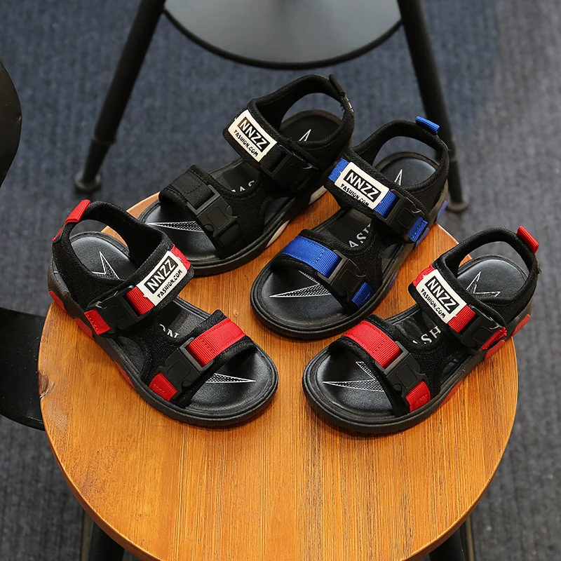 

OEAK 2020 Summer Boys Anti-slip Beach Sandal Children Shoes Rubber Breathable Open Toe Casual Classic Fashion Mode Sandals