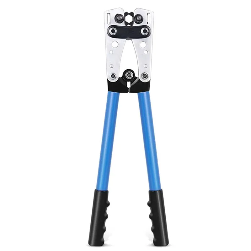 

Wire Crimper Cable Crimp Electric Tube Crimping Hand Tool Battery Lug PAK55