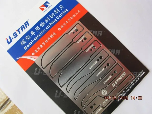 U-STAR UA-0103 фото-Etch пилы набор модельных травления резки-0103